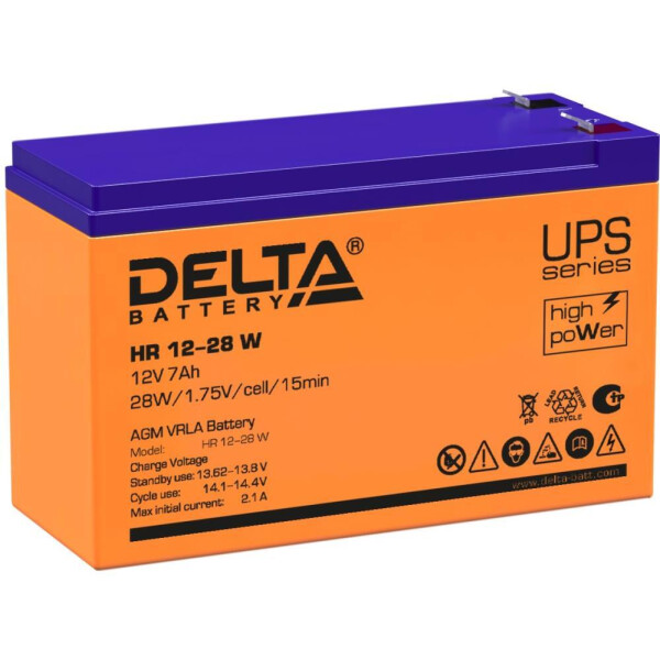 Аккумуляторная батарея DELTA HR 12-28 W