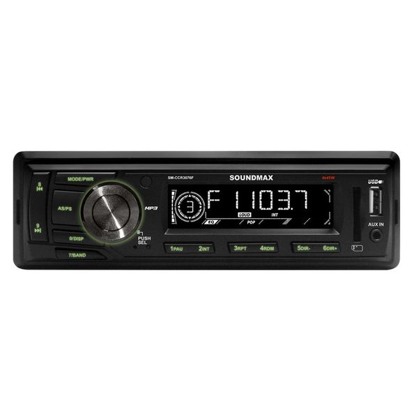 

Автомагнитолы Soundmax, Автомагнитола Soundmax SM-CCR3076F (черный)