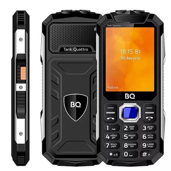 

Сотовые телефоны BQ-MOBILE, Мобильный телефон BQ-Mobile BQ-2819 Tank Quattro (черный)