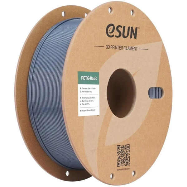 Пластиковая нить ESUN PETG-Basic 1,75 мм (серый)