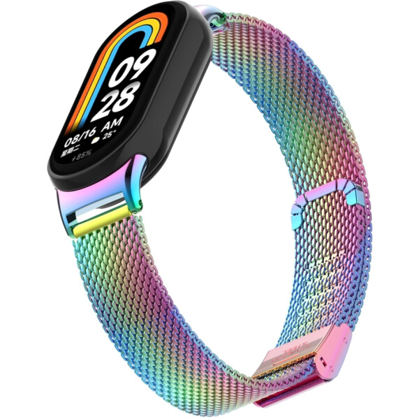 Ремешок Bingo Stainless Grid для XIAOMI Mi Band 8 (хамелеон) Ремешок Bingo Stainless Grid для XIAOMI Mi Band 8 (хамелеон)