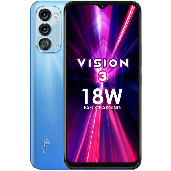 

Смартфоны Itel, Смартфон Itel Vision 3 3GB/64GB (ITL-S661LPN-JEBL) Jewel Blue/голубой