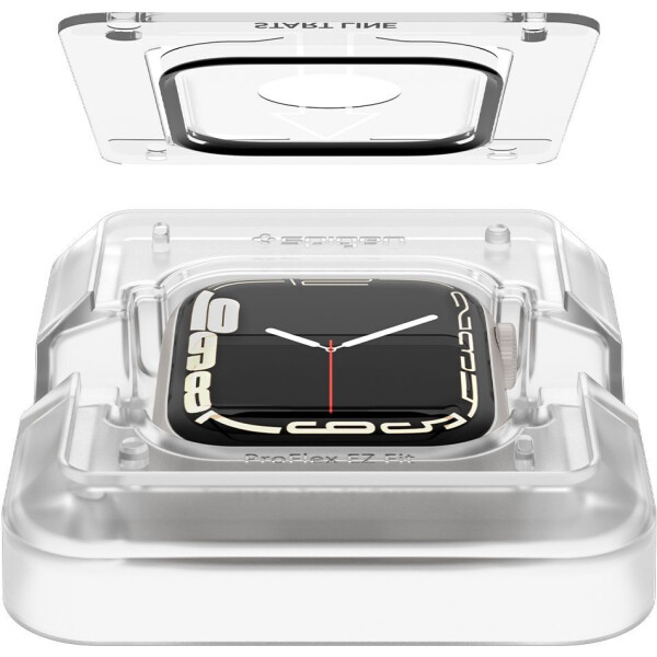 Защитное стекло Spigen ProFlex EZ Fit для Apple Watch 9/8/7 (45 mm) AFL04051 (2шт) Защитное стекло Spigen ProFlex EZ Fit для Apple Watch 9/8/7 (45 mm) AFL04051 (2шт)
