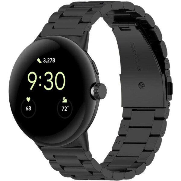Ремешок Bingo Stainless для GOOGLE Pixel Watch 3 45мм (черный)