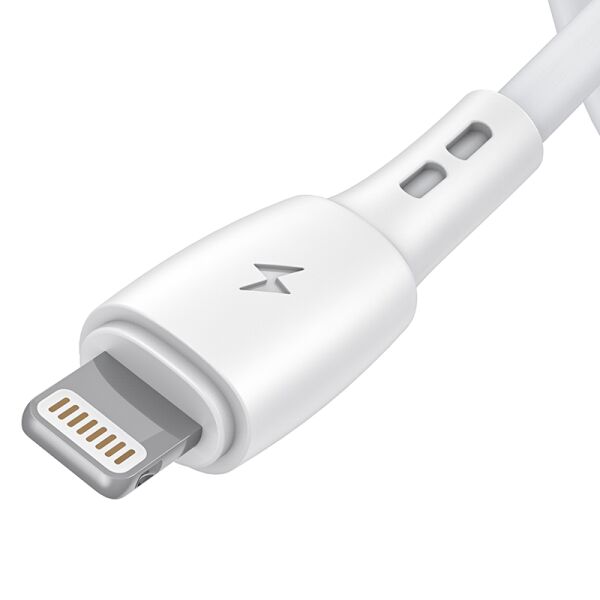 Кабель VIPFAN X05 USB-Lightning 3A 2 м (белый) Кабель VIPFAN X05 USB-Lightning 3A 2 м (белый)