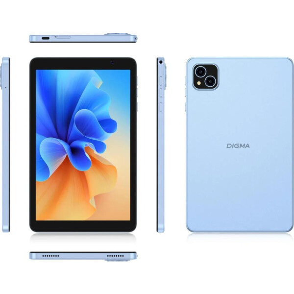 Планшет Digma Q8 3GB/32GB SC9863A 4G (голубой) Планшет Digma Q8 3GB/32GB SC9863A 4G (голубой)