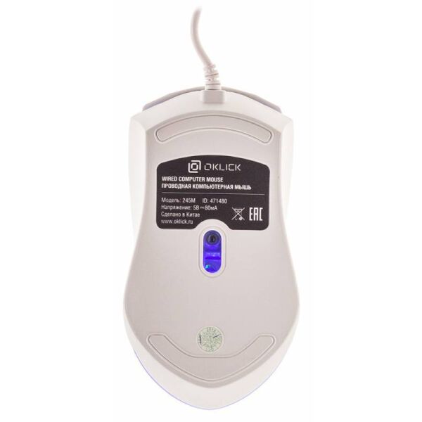 Мышь Oklick 245M (белый) Мышь Oklick 245M (белый)