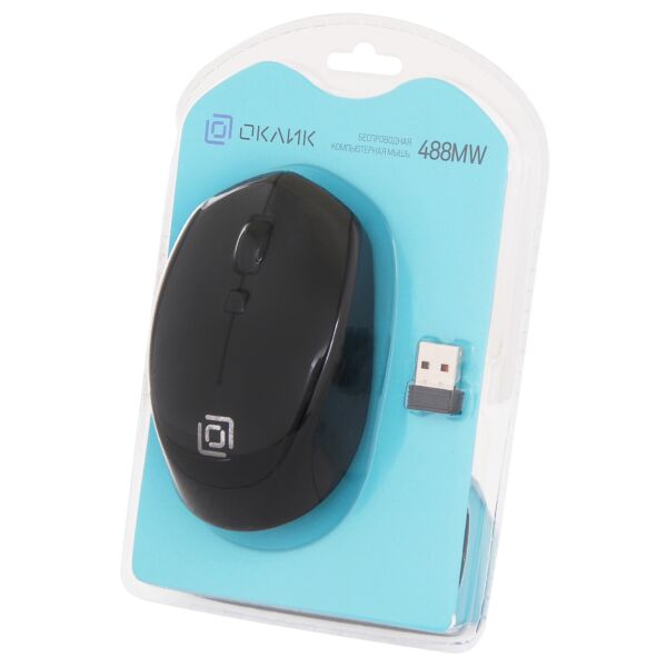 Мышь Oklick 488MW (черный) Мышь Oklick 488MW (черный)