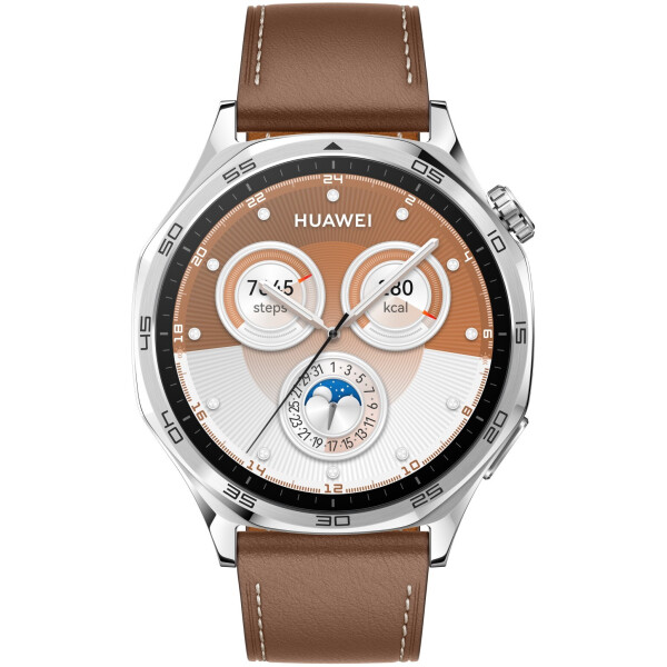 Смарт-часы HUAWEI Watch GT 5 Brown Leather Strap (VLI-B19) 46mm Смарт-часы HUAWEI Watch GT 5 Brown Leather Strap (VLI-B19) 46mm