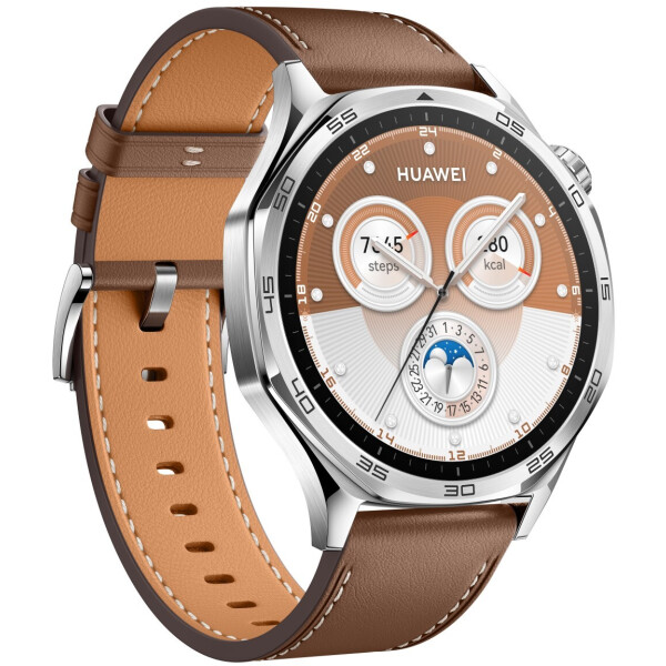 Смарт-часы HUAWEI Watch GT 5 Brown Leather Strap (VLI-B19) 46mm Смарт-часы HUAWEI Watch GT 5 Brown Leather Strap (VLI-B19) 46mm