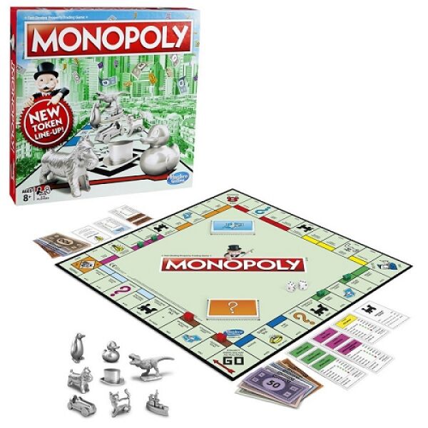 

Игры, игрушки HASBRO, Настольная игра HASBRO Монополия (C1009)