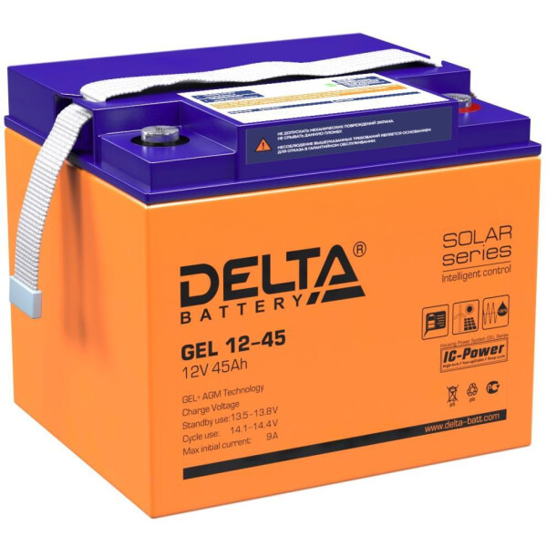 Аккумуляторная батарея DELTA GEL 12-45