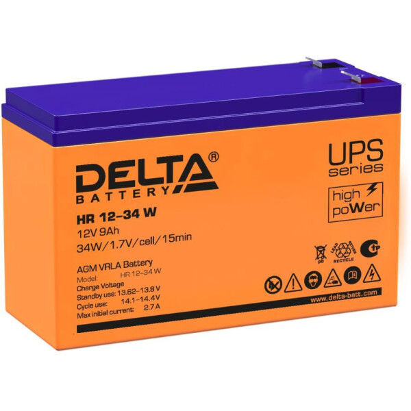 Аккумуляторная батарея DELTA HR 12-34 W