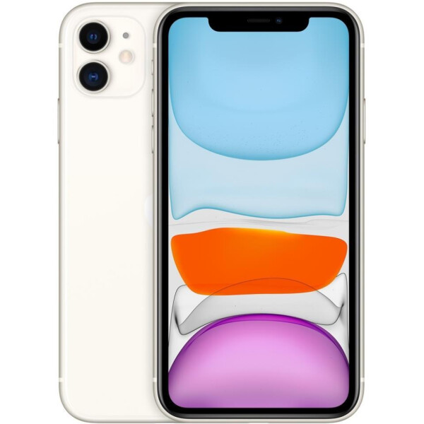 Смартфон Б/У (грейд A) APPLE iPhone 11 128GB White (MHDJ3QL/A)