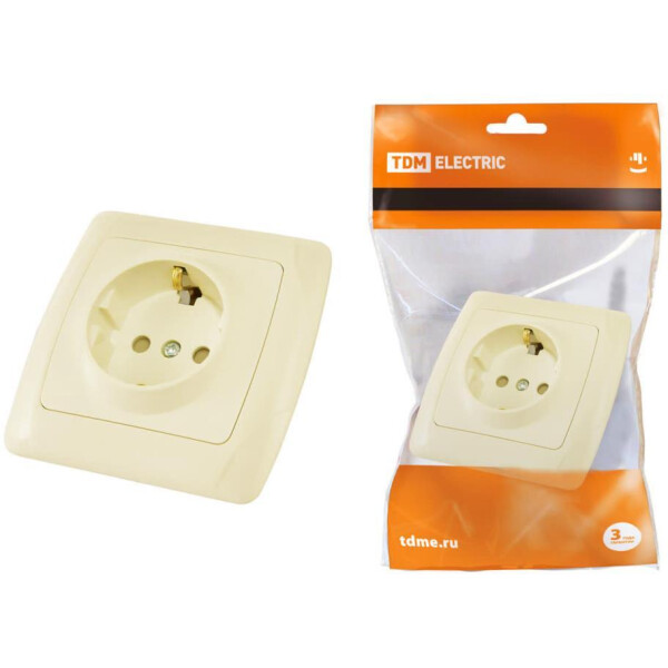 Розетка TDM Electric Онега SQ1805-0040