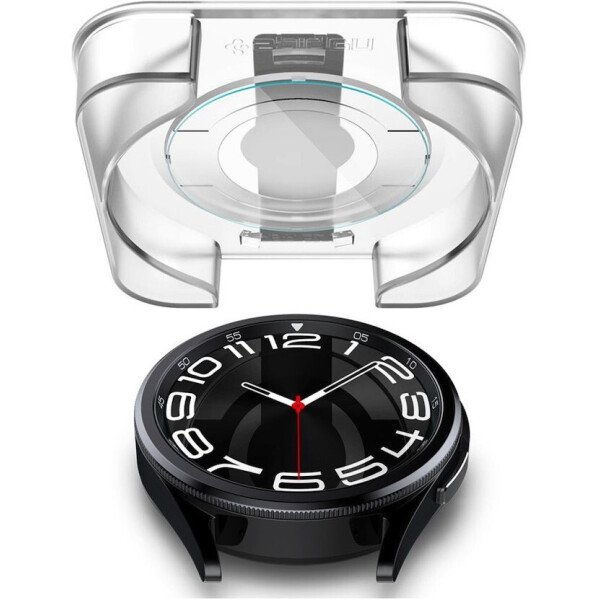 Защитное стекло Spigen EZ FIT Glas.TR для Galaxy Watch 6 Classic (43mm) AGL07067 (2шт) Защитное стекло Spigen EZ FIT Glas.TR для Galaxy Watch 6 Classic (43mm) AGL07067 (2шт)