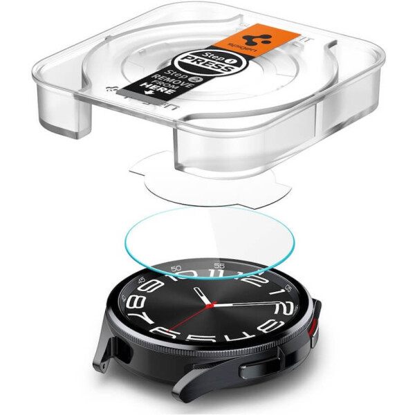 Защитное стекло Spigen EZ FIT Glas.TR для Galaxy Watch 6 Classic (43mm) AGL07067 (2шт) Защитное стекло Spigen EZ FIT Glas.TR для Galaxy Watch 6 Classic (43mm) AGL07067 (2шт)