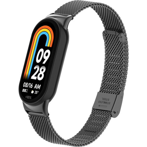 Ремешок Bingo Stainless Grid для XIAOMI Mi Band 8 (черный) Ремешок Bingo Stainless Grid для XIAOMI Mi Band 8 (черный)