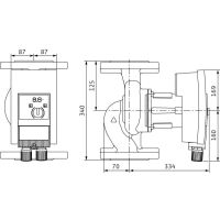 Насос циркуляционный WILO Yonos MAXO 65/0,5-12 PN6/10 (2120654) Насос циркуляционный WILO Yonos MAXO 65/0,5-12 PN6/10 (2120654)
