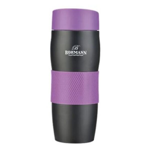 

Посуда для напитков, чая и кофе BOHMANN, Термокружка BOHMANN BH-4457 (черный/фиолетовый)