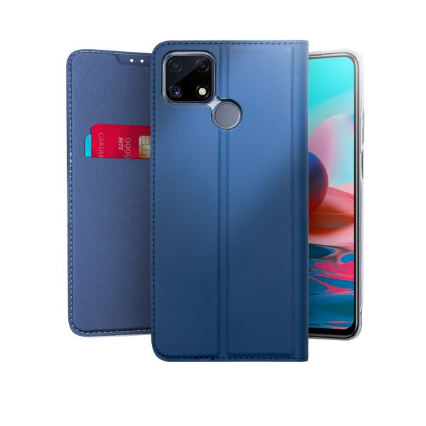 

Чехлы для мобильных телефонов AKAMI, Чехол книга AKAMI для Realme C25s Синий (28083)