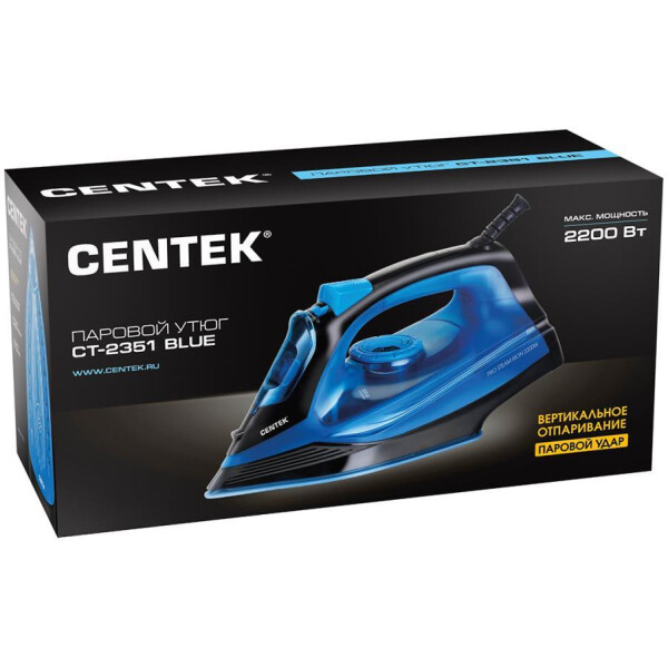 Утюг Centek CT-2351 BLUE Утюг Centek CT-2351 BLUE