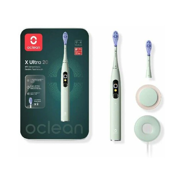 Электрическая зубная щетка Oclean X Ultra 20 (зеленый)