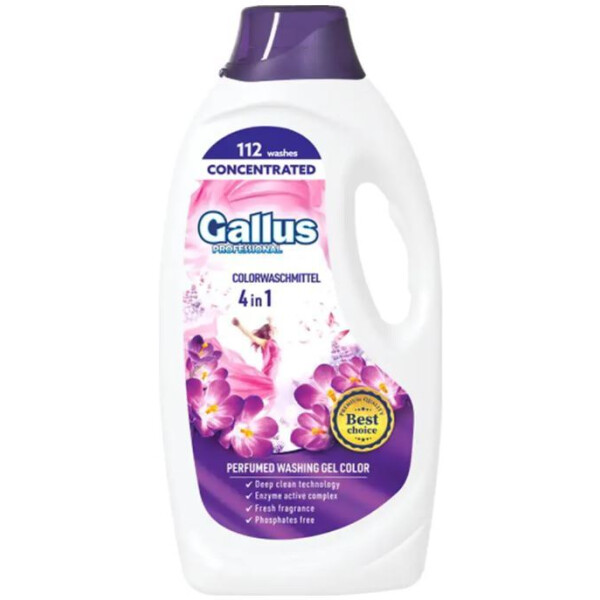 Гель для стирки Gallus Professional Для цветных тканей 4в1 (4.05 л)
