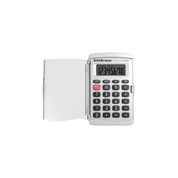 Калькулятор Erich Krause PC-131 Classic 62015 (белый)