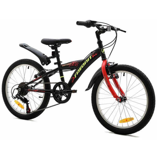 Велосипед Favorit Meteor 20 V (черный/красный) Велосипед Favorit Meteor 20 V (черный/красный)