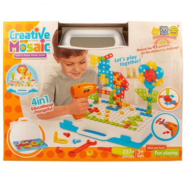 

Игры, игрушки SHANTOU YISHENG, Конструктор SHANTOU YISHENG Мозаика 608