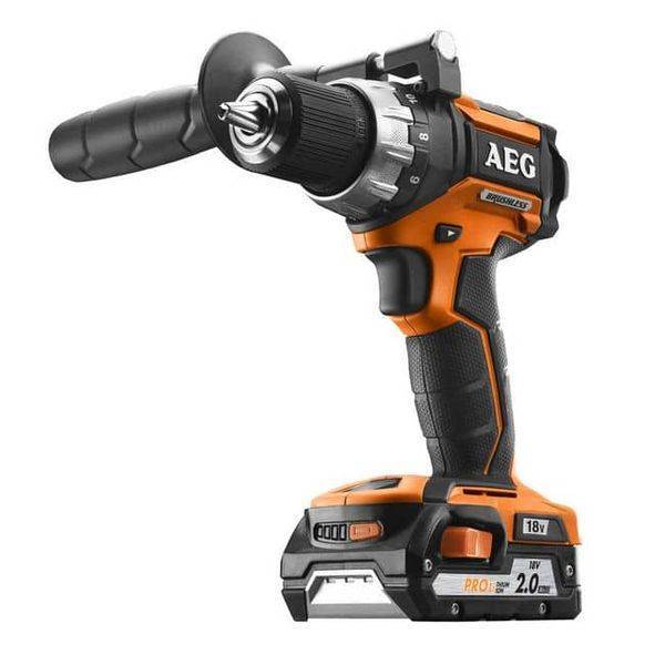 

Шуруповерты, гайковерты AEG Powertools, Шуруповерт AEG Powertools BS 18 CBL LI-202C с АКБ и ЗУ (4935448768)