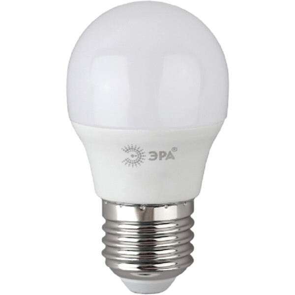 Led p45-6w-865-e27 r Лампочка светодиодная шар (диод, шар, 6вт, хол, e27) ЭРА Led p45-6w-865-e27 r Лампочка светодиодная шар (диод, шар, 6вт, хол, e27) ЭРА