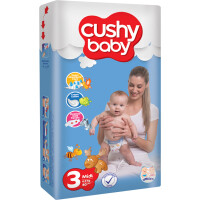 Подгузники Cushy Baby Midi (70 шт)