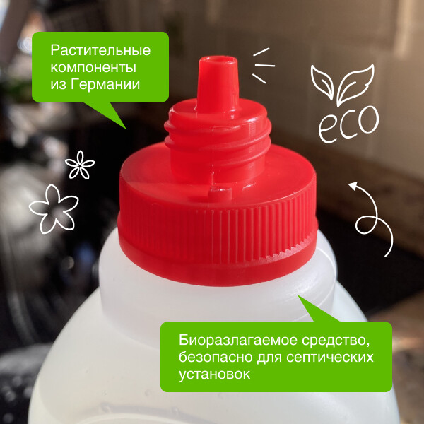 Средство для плит от жира и нагара SYNERGETIC универсальное, 1л (106100) Средство для плит от жира и нагара SYNERGETIC универсальное, 1л (106100)