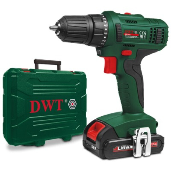 

Дрели DWT, Дрель-шуруповерт DWT ABS-18 L-2 BMC
