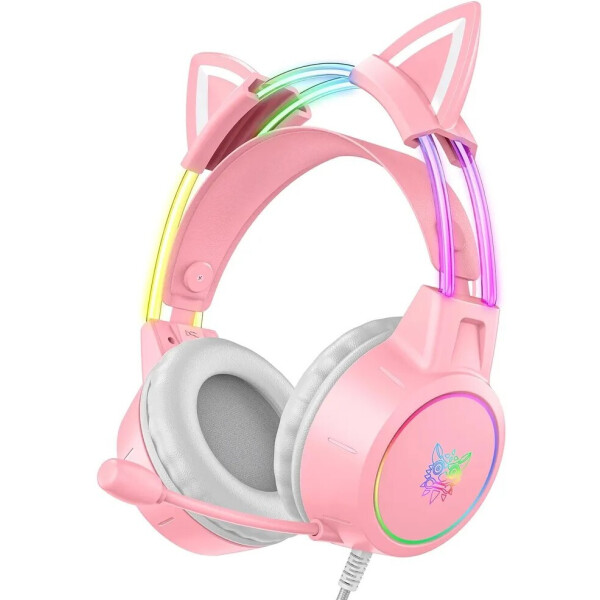 Игровые наушники Onikuma X15 pro Pink Star