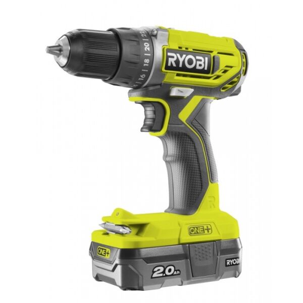 

Шуруповерты, гайковерты Ryobi, Дрель-шуруповерт Ryobi R18DD2-120G (5133004419 ONE+)