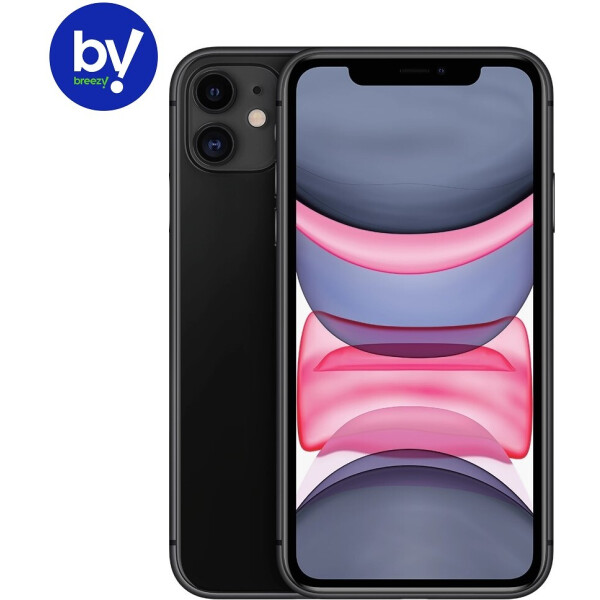 Смартфон Б/У (грейд A) APPLE iPhone 11 128GB Black (MWJ12LL/A)