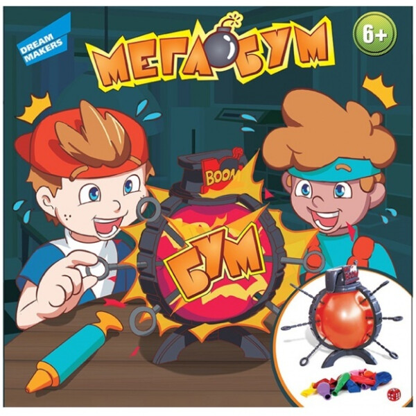

Игры, игрушки DREAM MAKERS, Настольная игра Dream Makers Мега Бум B3110