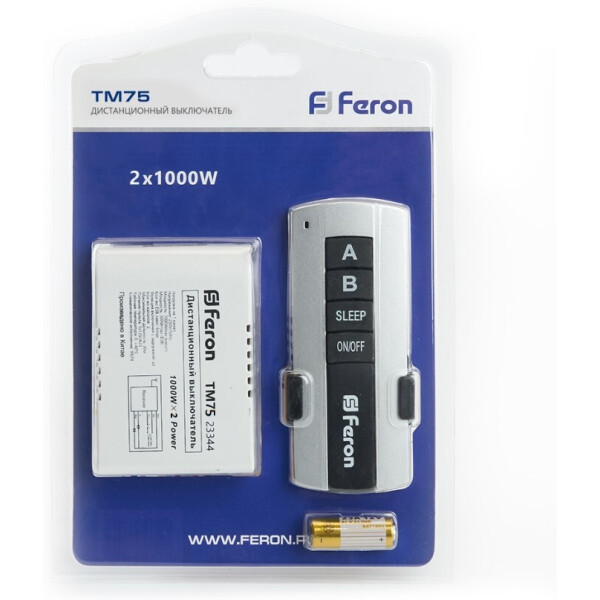 Выключатель для светильников Feron TM75 (23344) Выключатель для светильников Feron TM75 (23344)