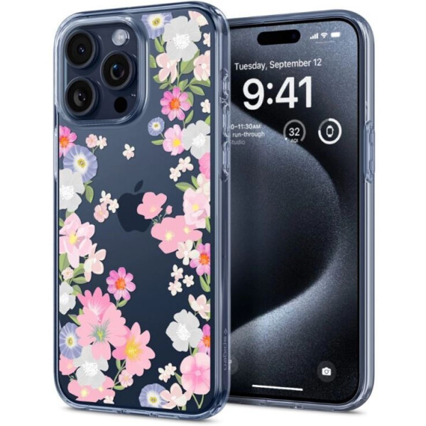 Чехол для телефона Spigen Liquid Crystal для iPhone 15 Pro ACS06558 (прозрачный)