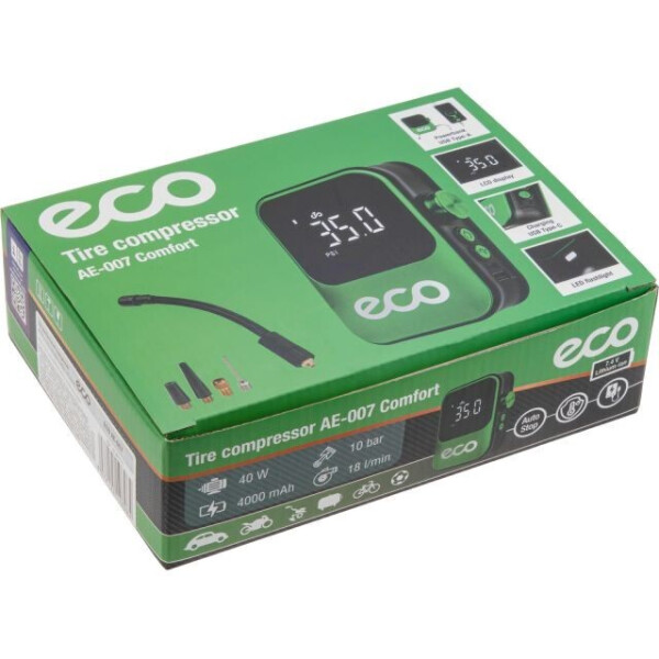 Компрессор автомобильный ECO AE-007 Comfort (EC3010-2) Компрессор автомобильный ECO AE-007 Comfort (EC3010-2)