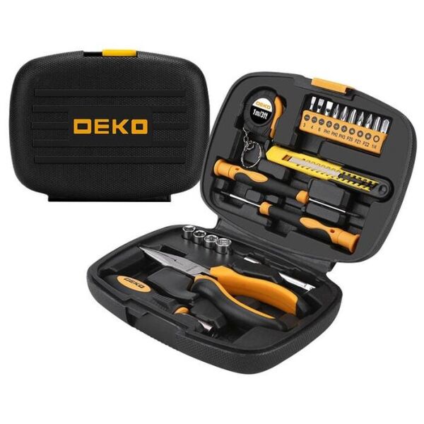 Набор инструмента и оснастки Deko TZ21 (065-0212), 21 предмет Набор инструмента и оснастки Deko TZ21 (065-0212), 21 предмет