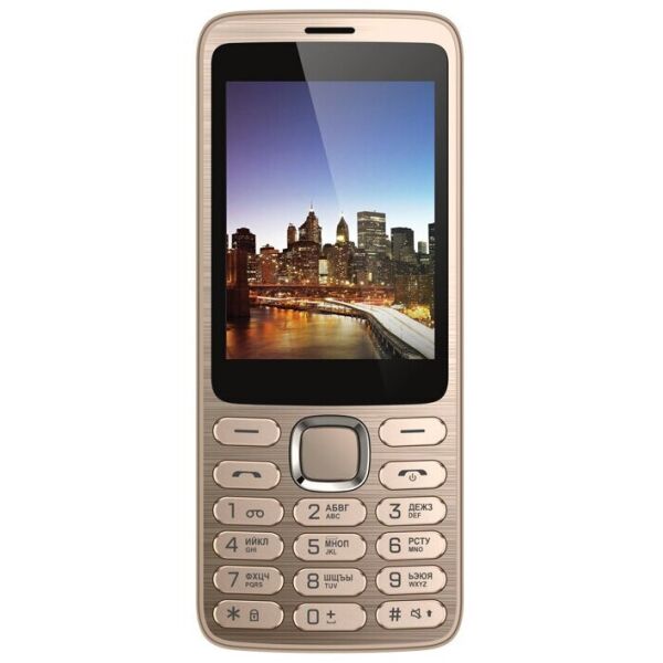 

Сотовые телефоны VERTEX, Мобильный телефон Vertex D570 (золотистый)