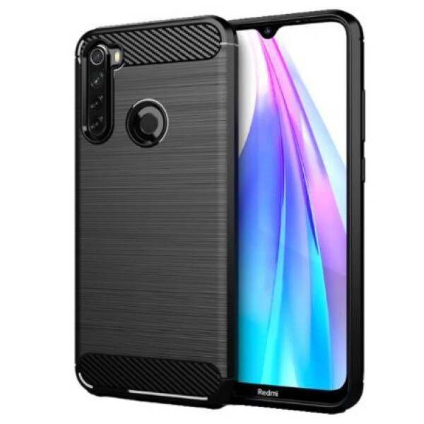 Накладка Case Brushed Line для Xiaomi Redmi Note 8 (черный)