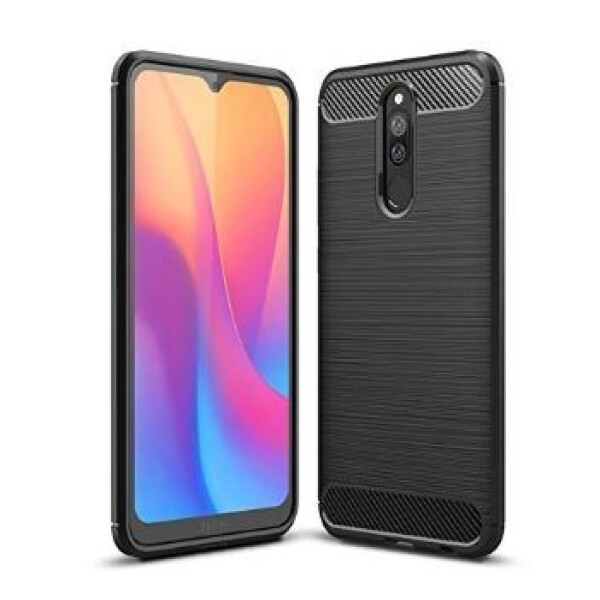 Накладка Case Brushed Line для Xiaomi Redmi 8A (черный)
