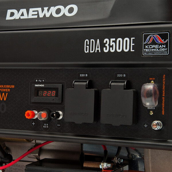 Генератор Daewoo Power GDA 3500E Генератор Daewoo Power GDA 3500E