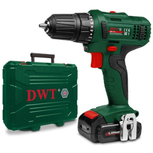 

Дрели DWT, Дрель-шуруповерт DWT ABS-12 L-2 BMC
