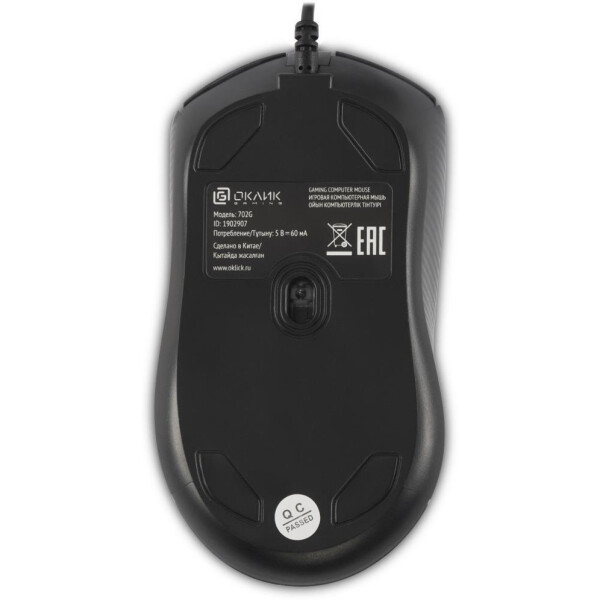 Мышь Oklick 702G (черный) Мышь Oklick 702G (черный)